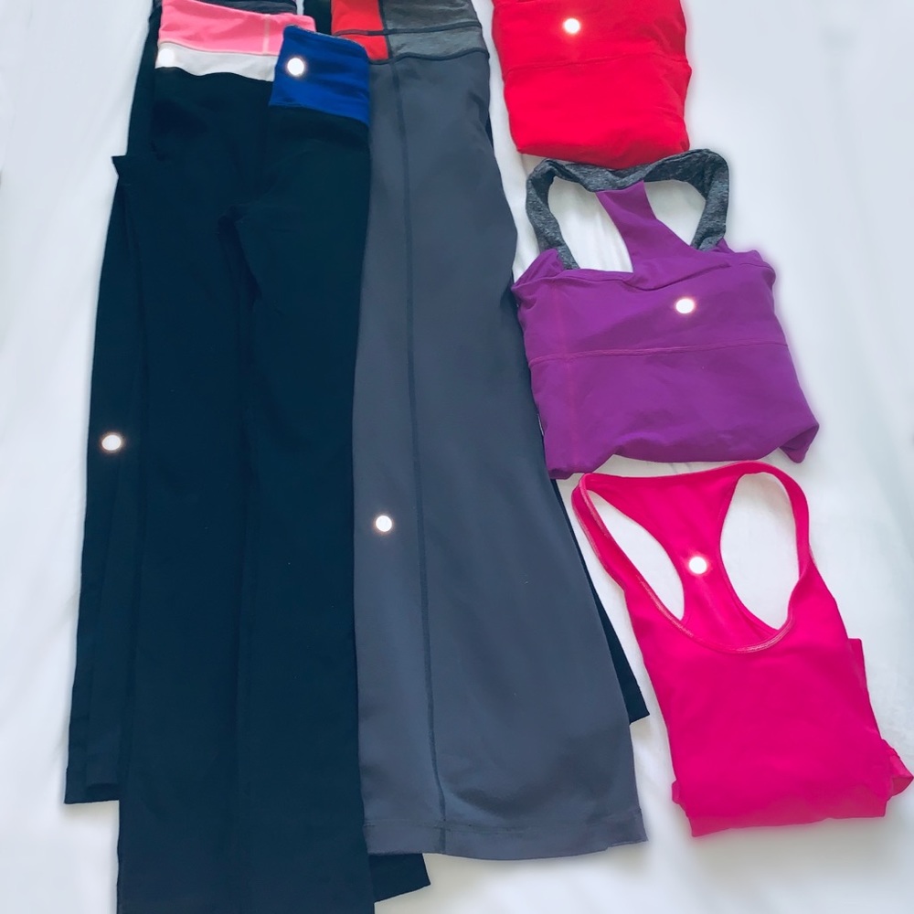 LULULEMON 8 piece bundle